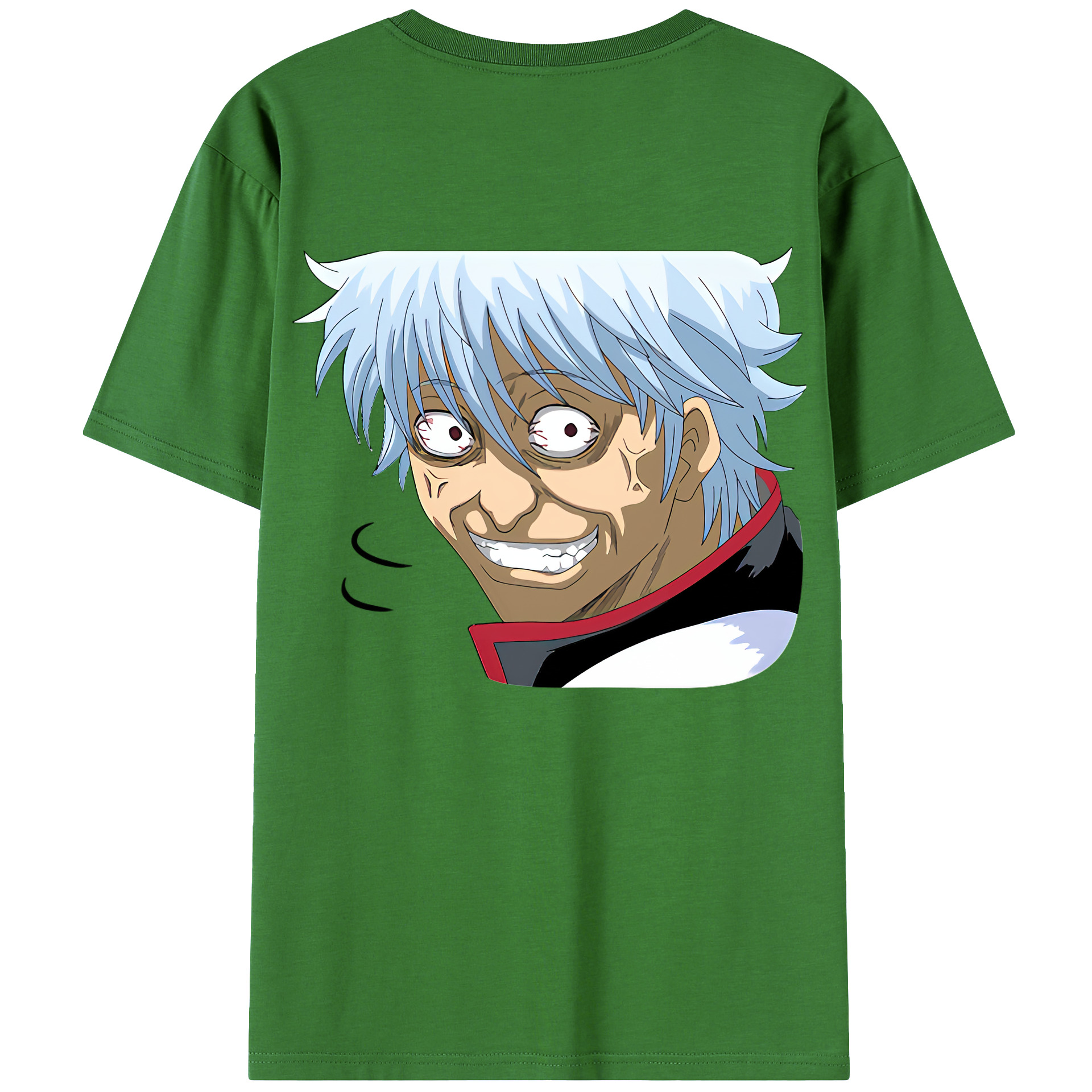 （画像用） ぎんたま 坂田銀時（さかたぎんとき） 神楽 志村新八（しむら しんぱち） GINTAMA Sakata Gintoki Kagura Shimura Shinpachi レディース半袖Tシャツ(バックプリント)
